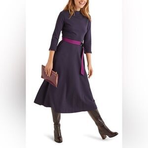 Boden Nerissa Ponte Midi Dress